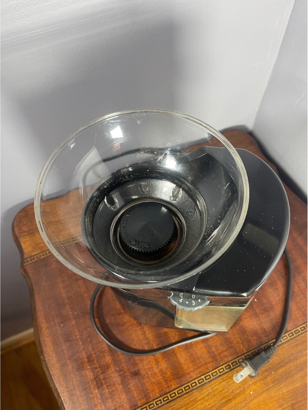 Capresso Electric Coffee Grinder with Adjustable Grind Settings - Picture 5 of 6